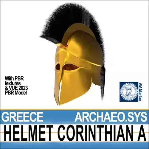 Greek Corinthian Helmet A