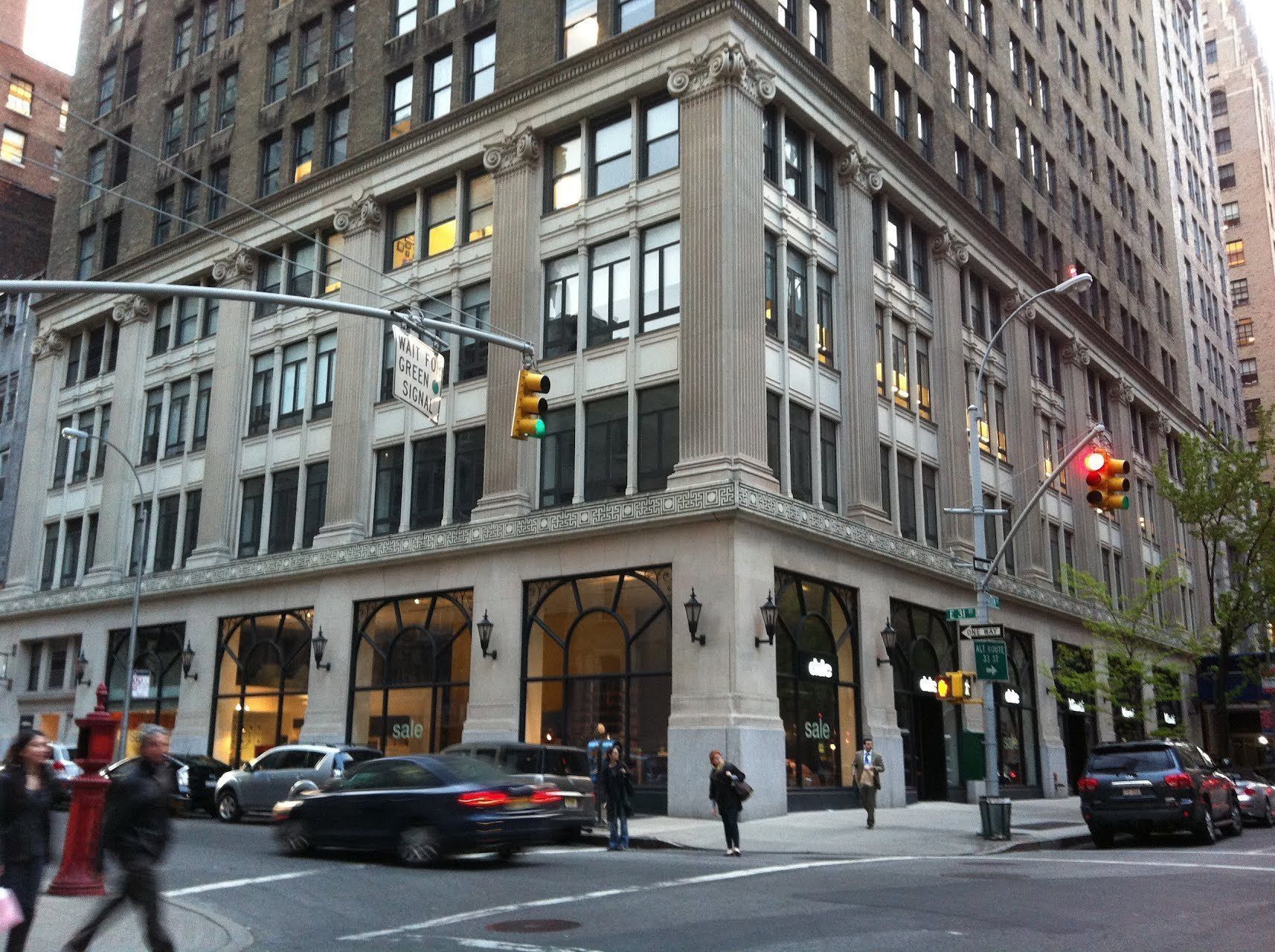 New York building facade 3D model_7