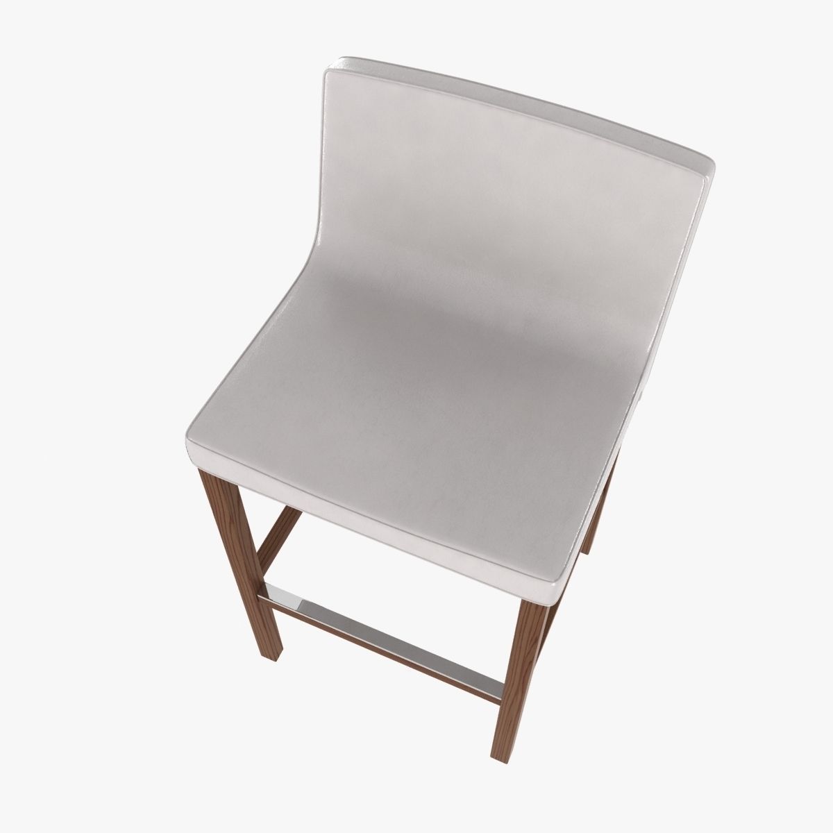Blu dot knicker barstool 3D model_5