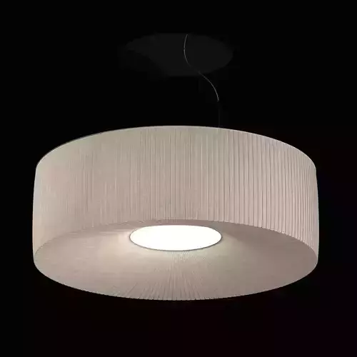 Tessuti Round 4 Light Pendant Light from Masiero 3D model