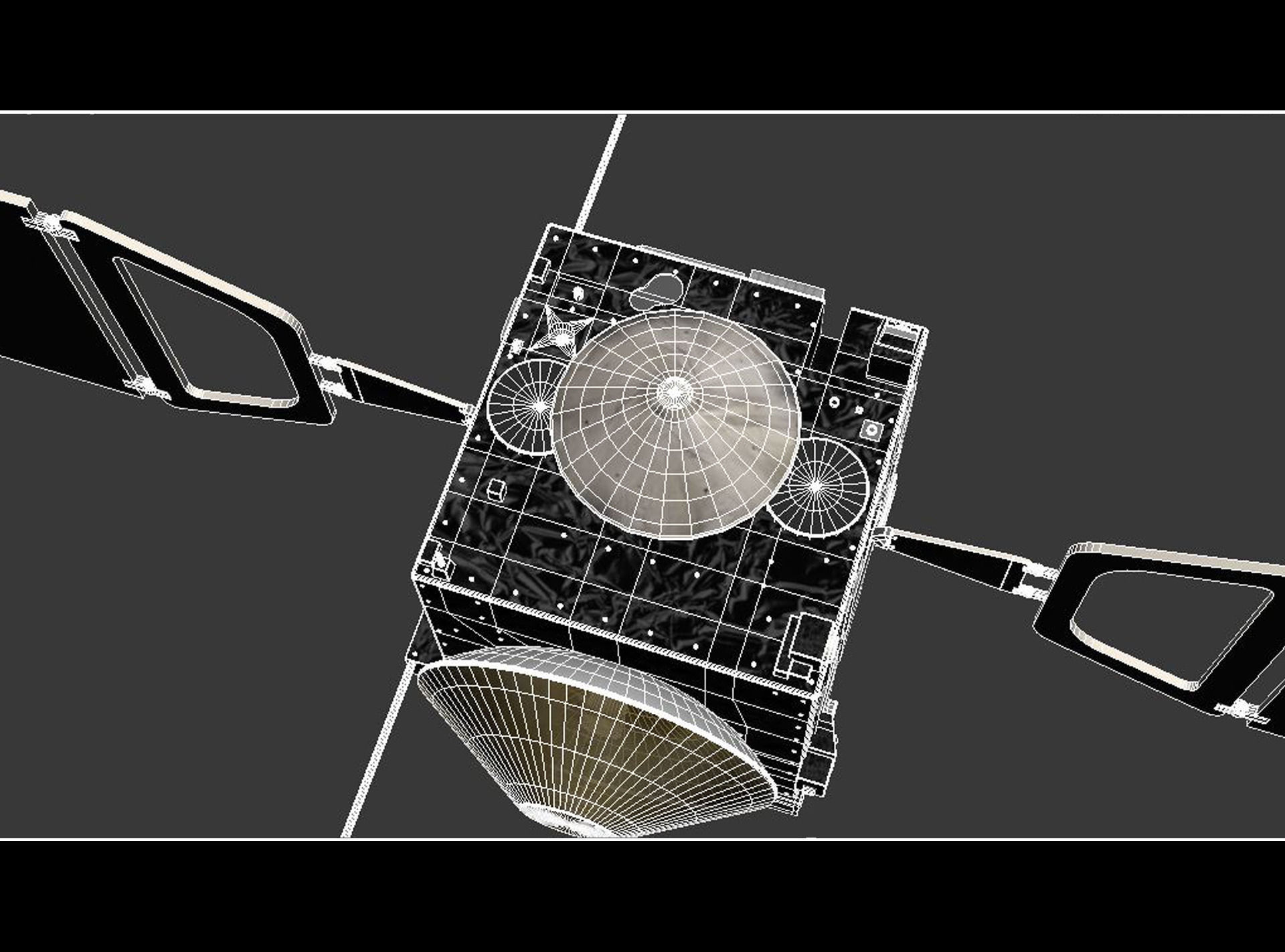 Mars Express Satellite 3D model_10