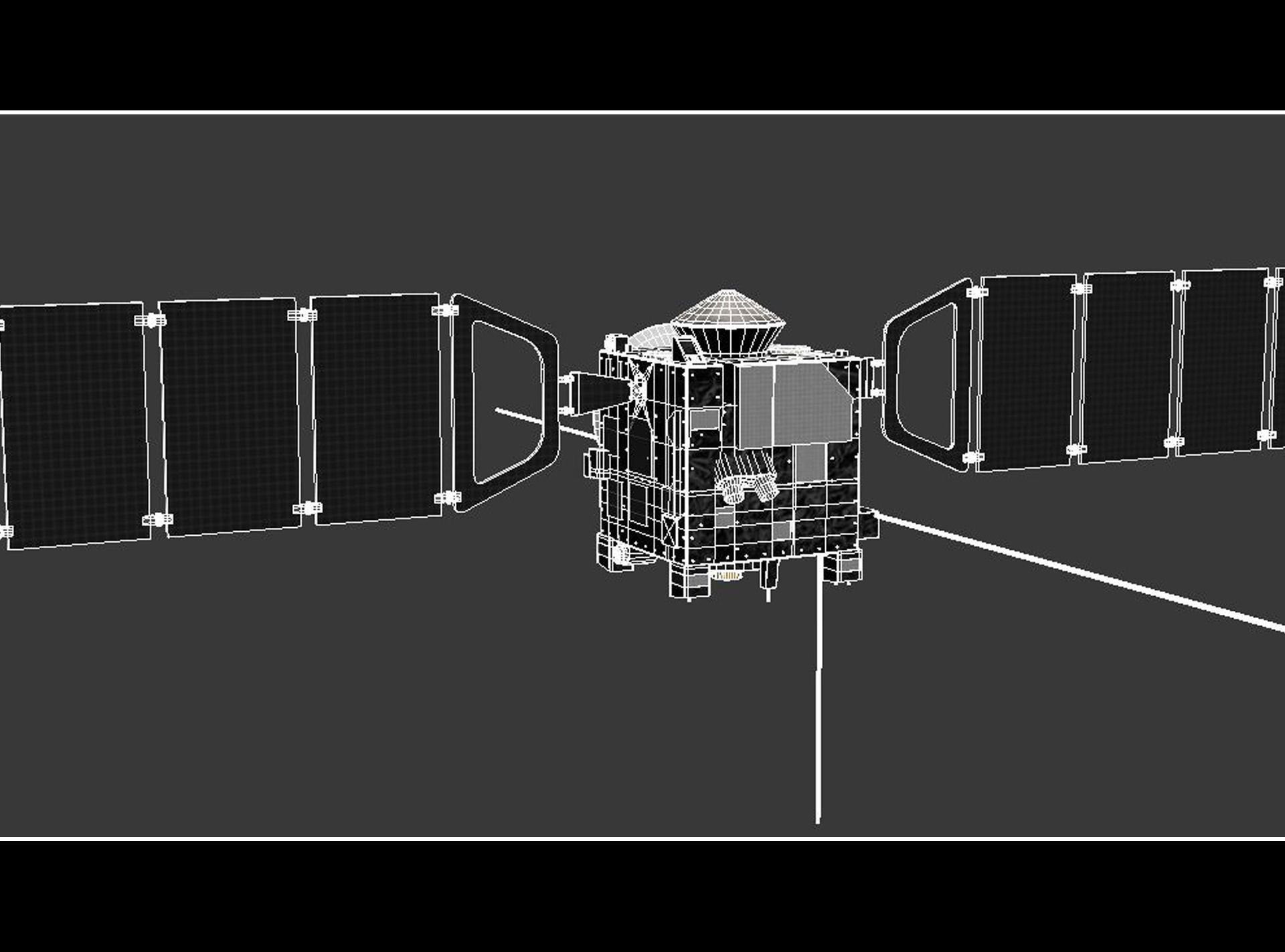 Mars Express Satellite 3D model_7