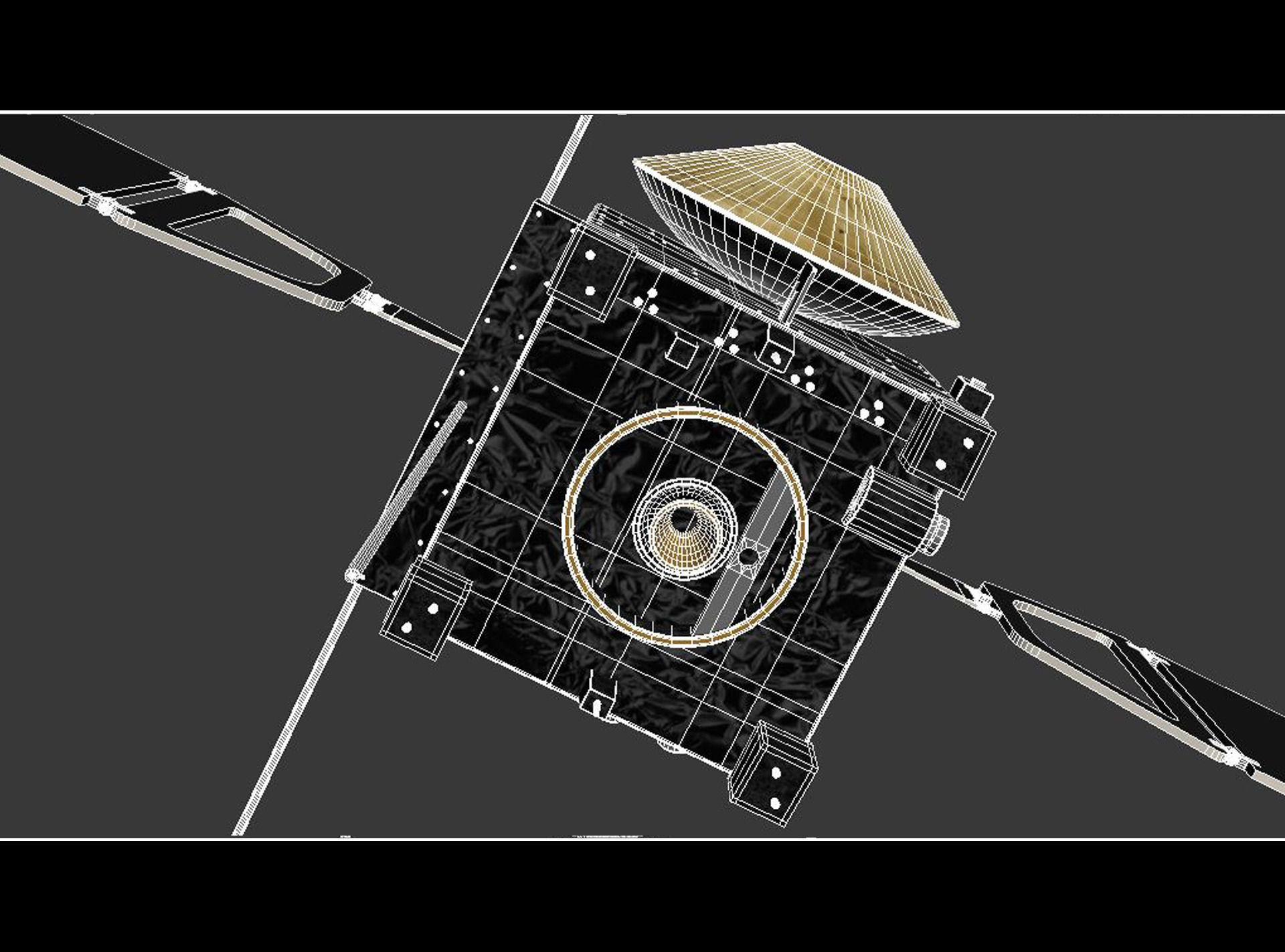 Mars Express Satellite 3D model_9