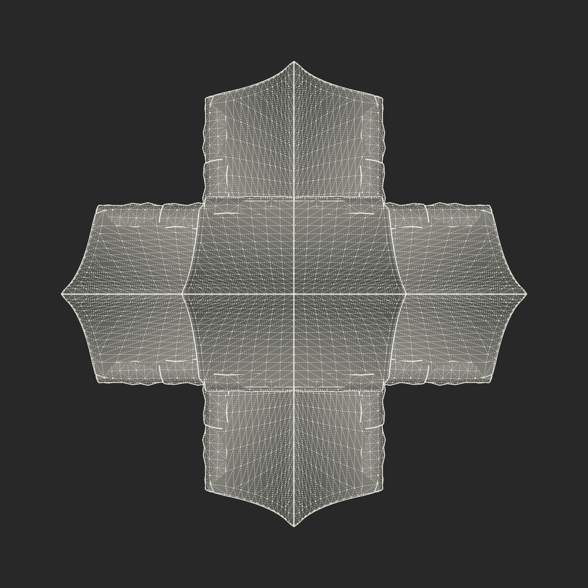 Minangkabau Hut 3D model_14