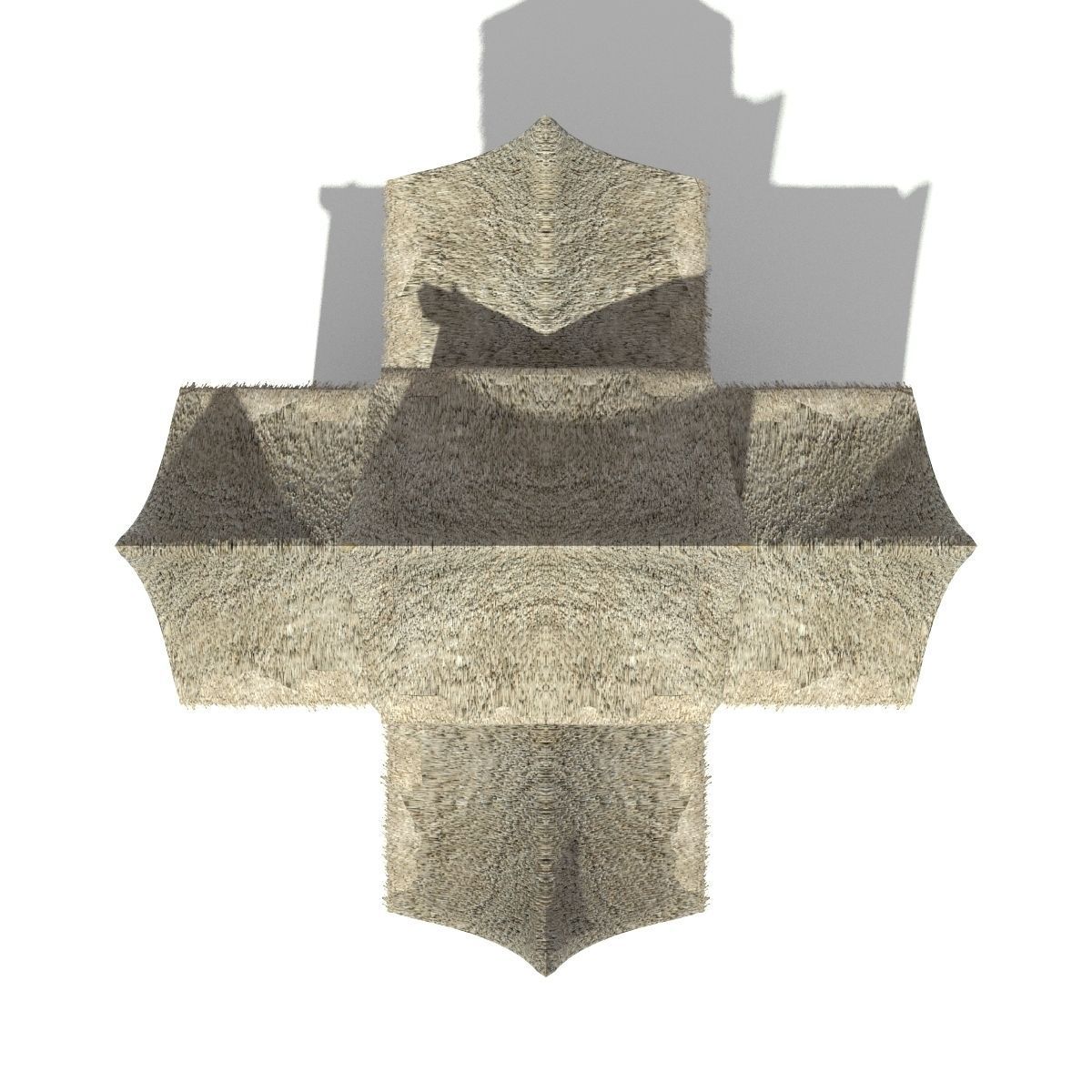 Minangkabau Hut 3D model_6