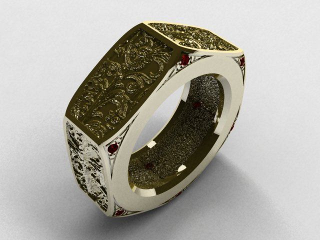 RING DADO 3D print model_3