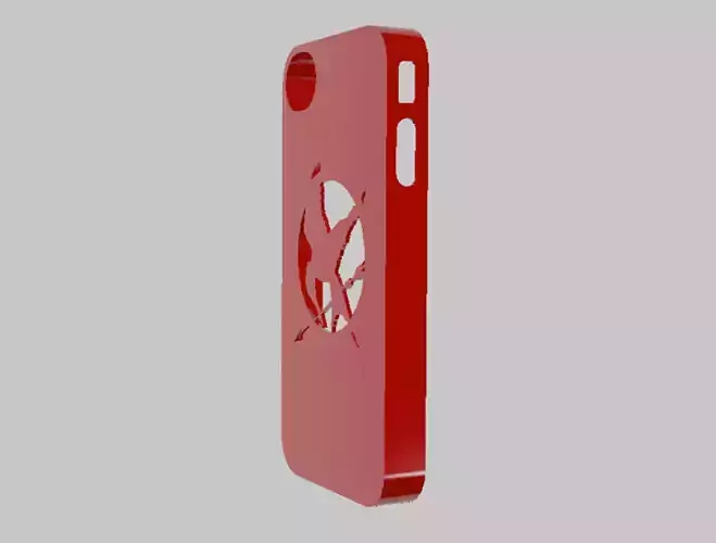 IPhone 4 MOCKING JAY case 3D MODEL