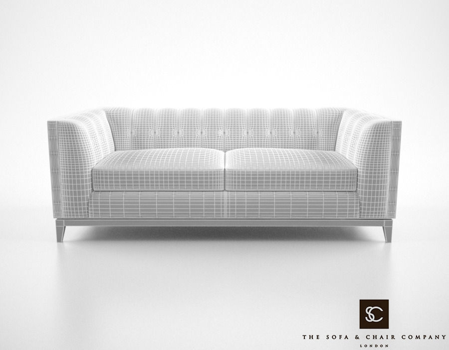 The Sofa and Chair Company Alexander Sofa 3D model_4
