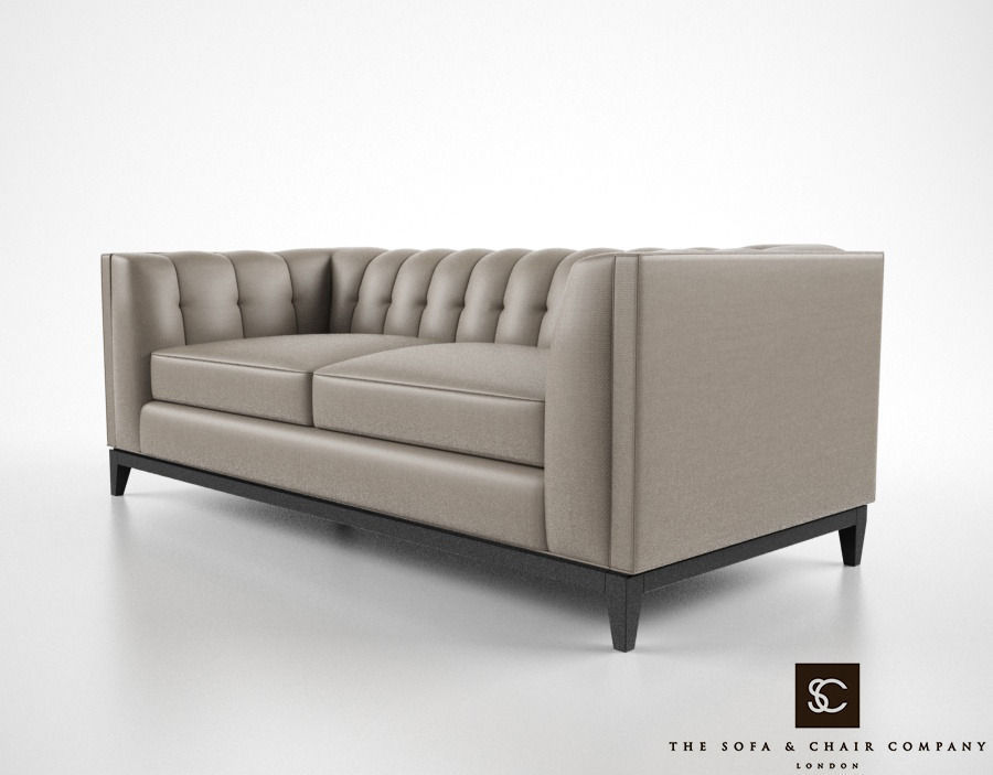 The Sofa and Chair Company Alexander Sofa 3D model_2