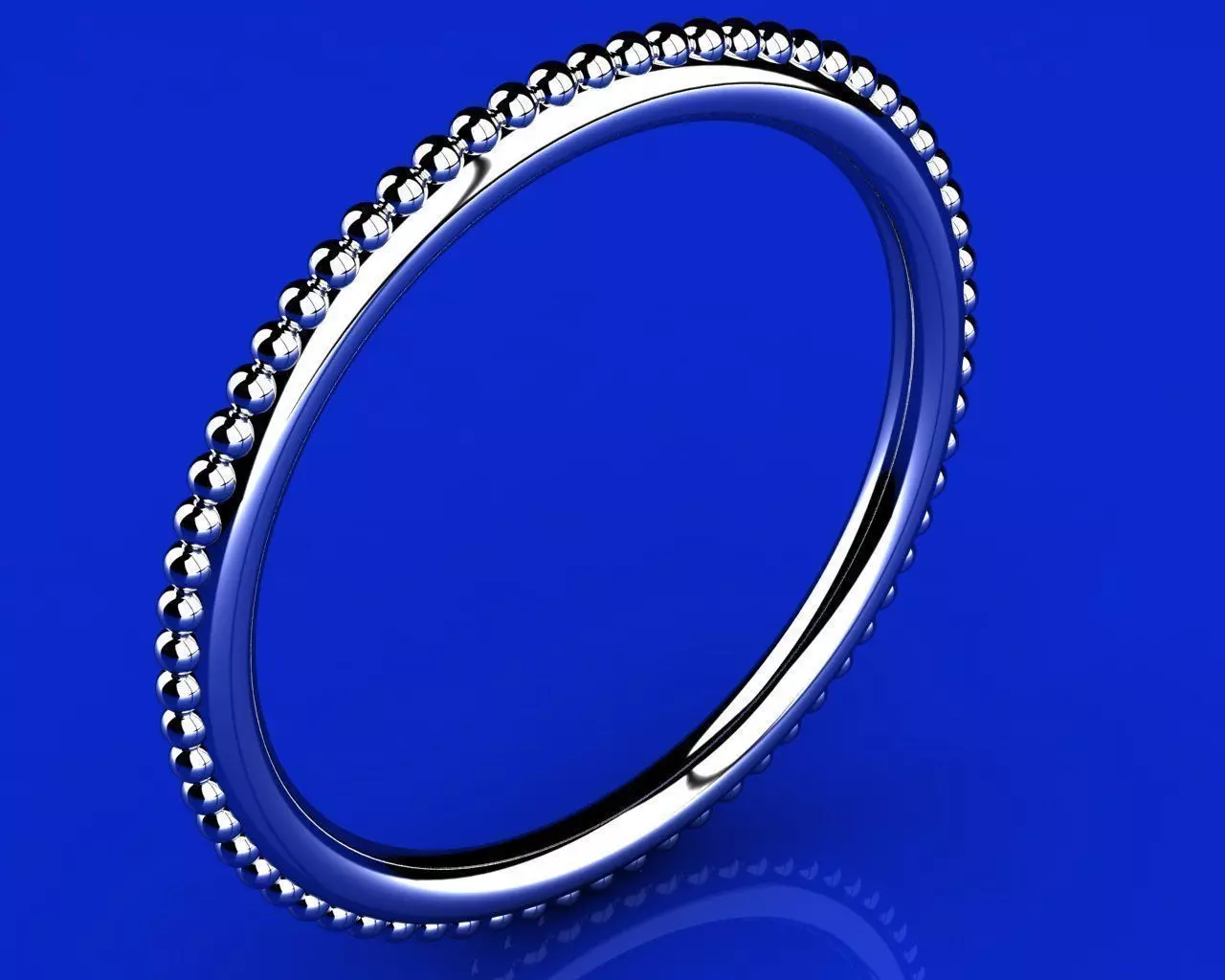 beads ring Free 3D print model