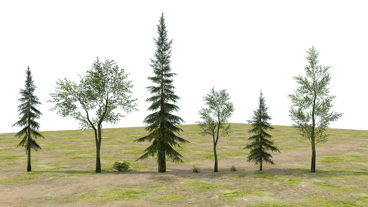 Medieval Fantasy Town Low-poly 3D model_55