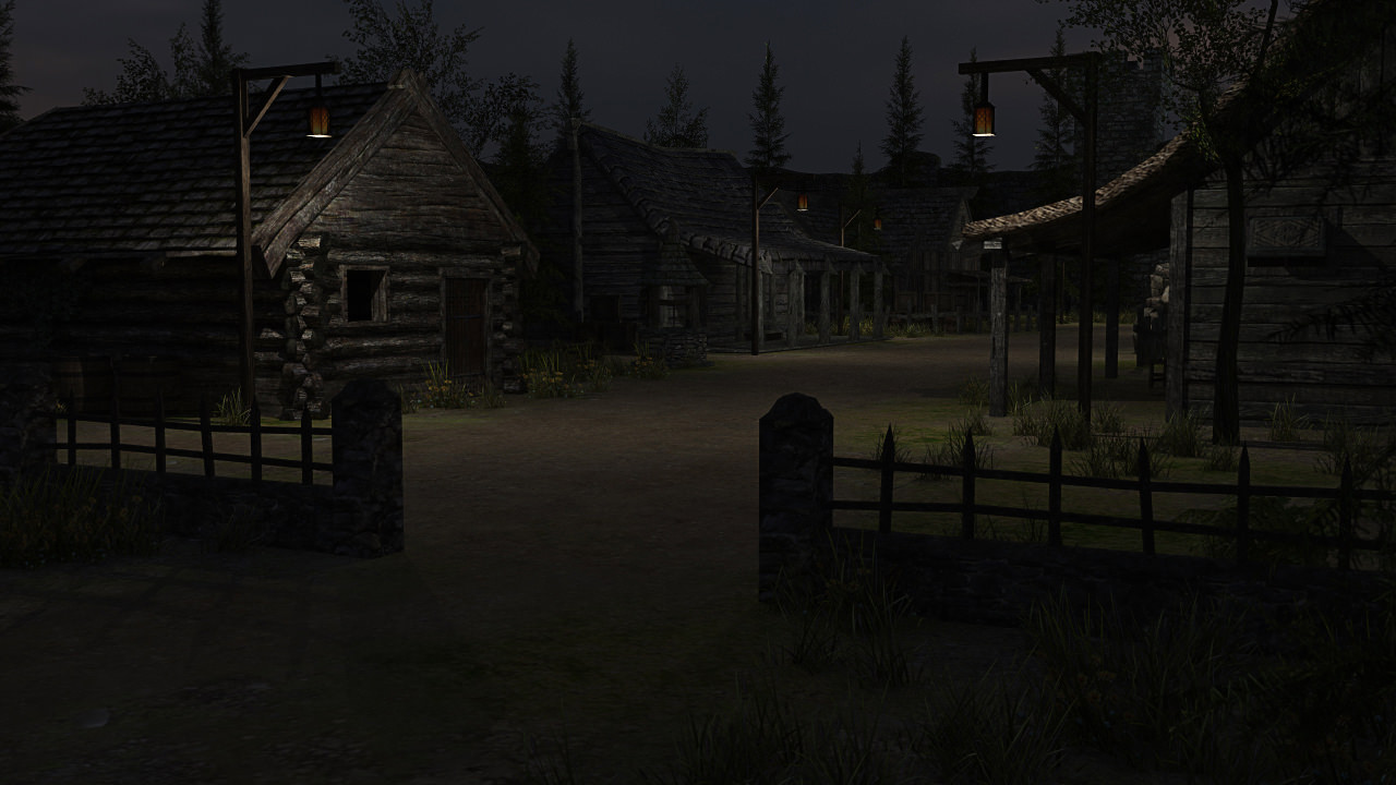 Medieval Fantasy Town Low-poly 3D model_15