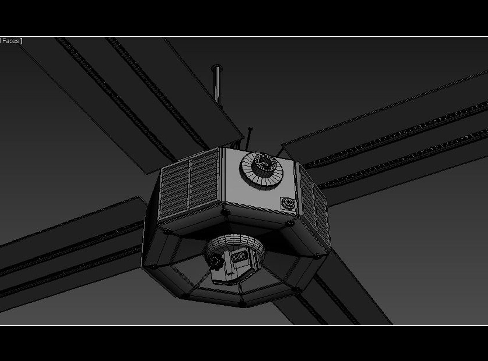 MARINER SATELLITE 3D model_5