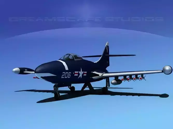 Grumman F9F-5 Panther USN 1