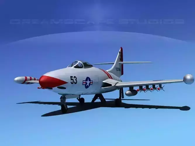 Grumman F9F-5 Panther USN 2