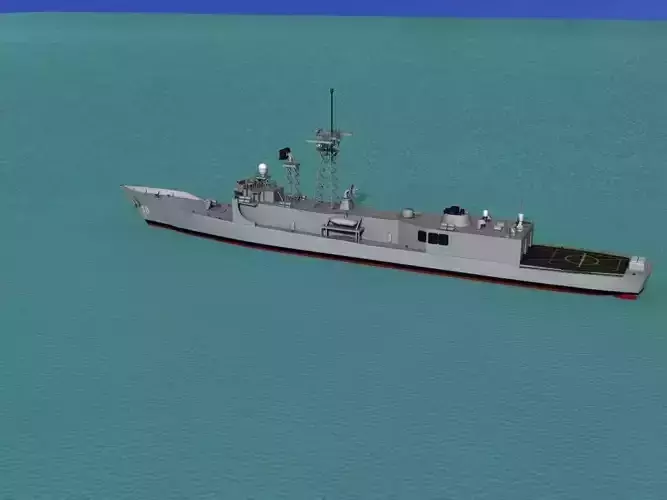 FFG 18 Adelaide Class Frigate HMAS Canberra