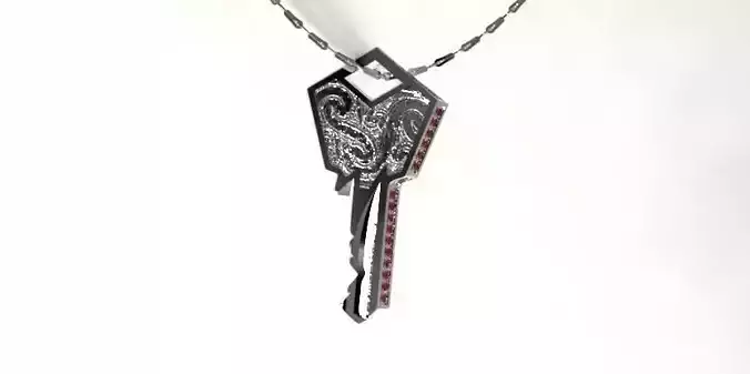 PENDANT KEY 3D print model