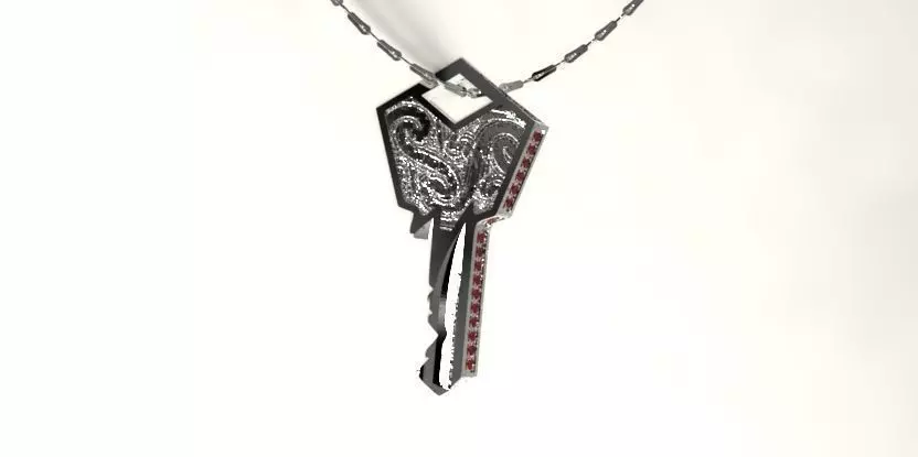PENDANT KEY 3D print model_0