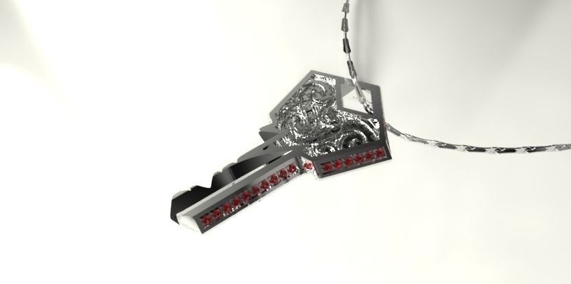 PENDANT KEY 3D print model_1