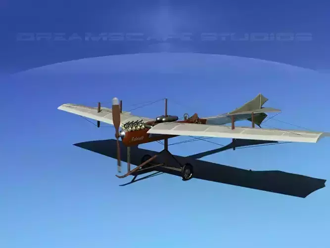 Antoinette Monoplane V01 3D model