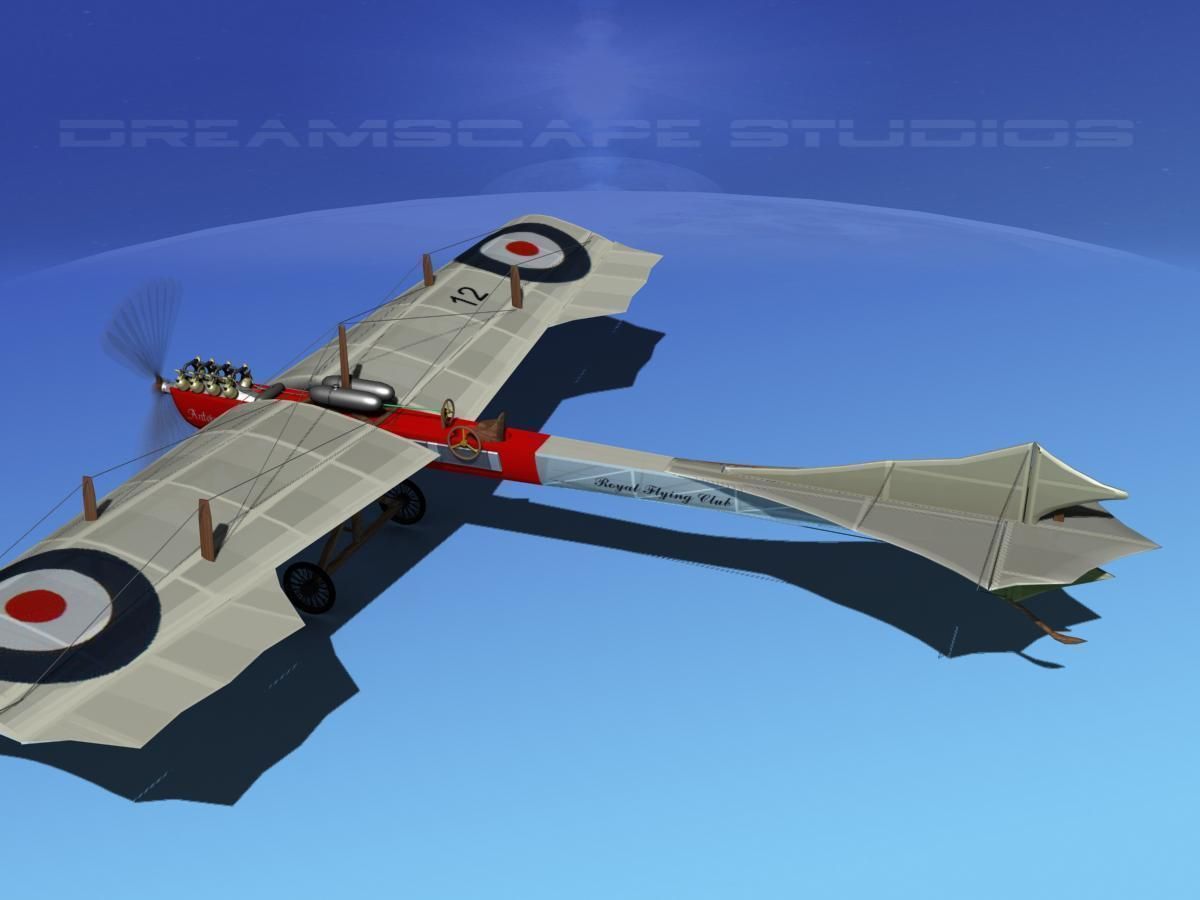 Antoinette Monoplane V02 3D model_8
