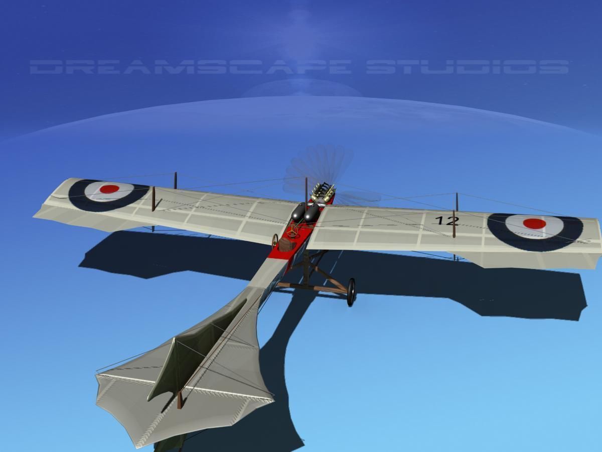 Antoinette Monoplane V02 3D model_6