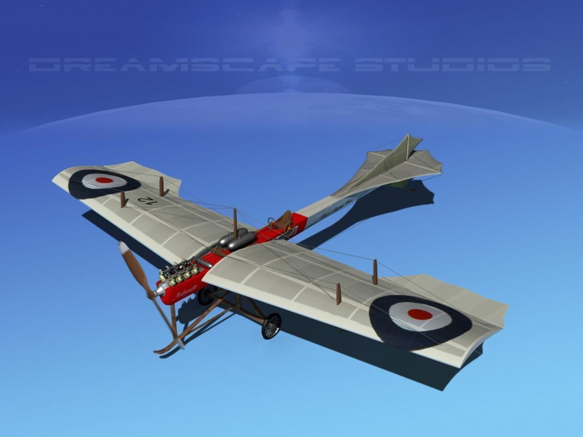 Antoinette Monoplane V02 3D model_10