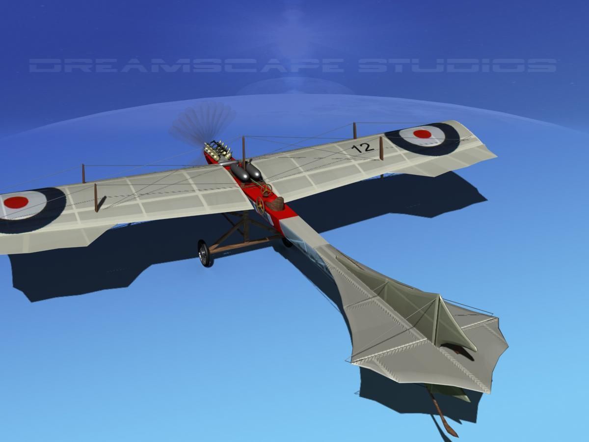 Antoinette Monoplane V02 3D model_7