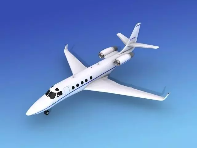 IAI Astra Jet V03 3D model_0