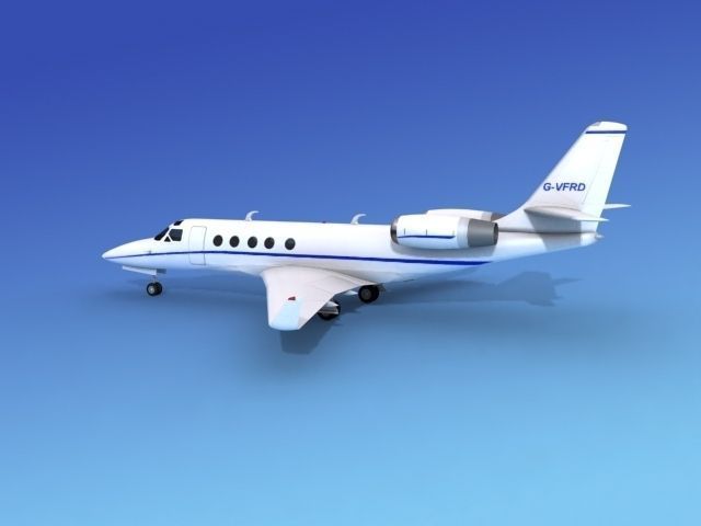 IAI Astra Jet V03 3D model_8
