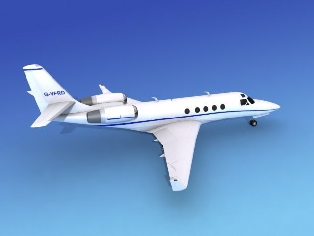 IAI Astra Jet V03 3D model_4