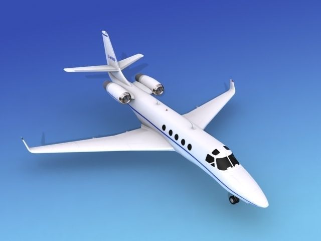 IAI Astra Jet V03 3D model_2
