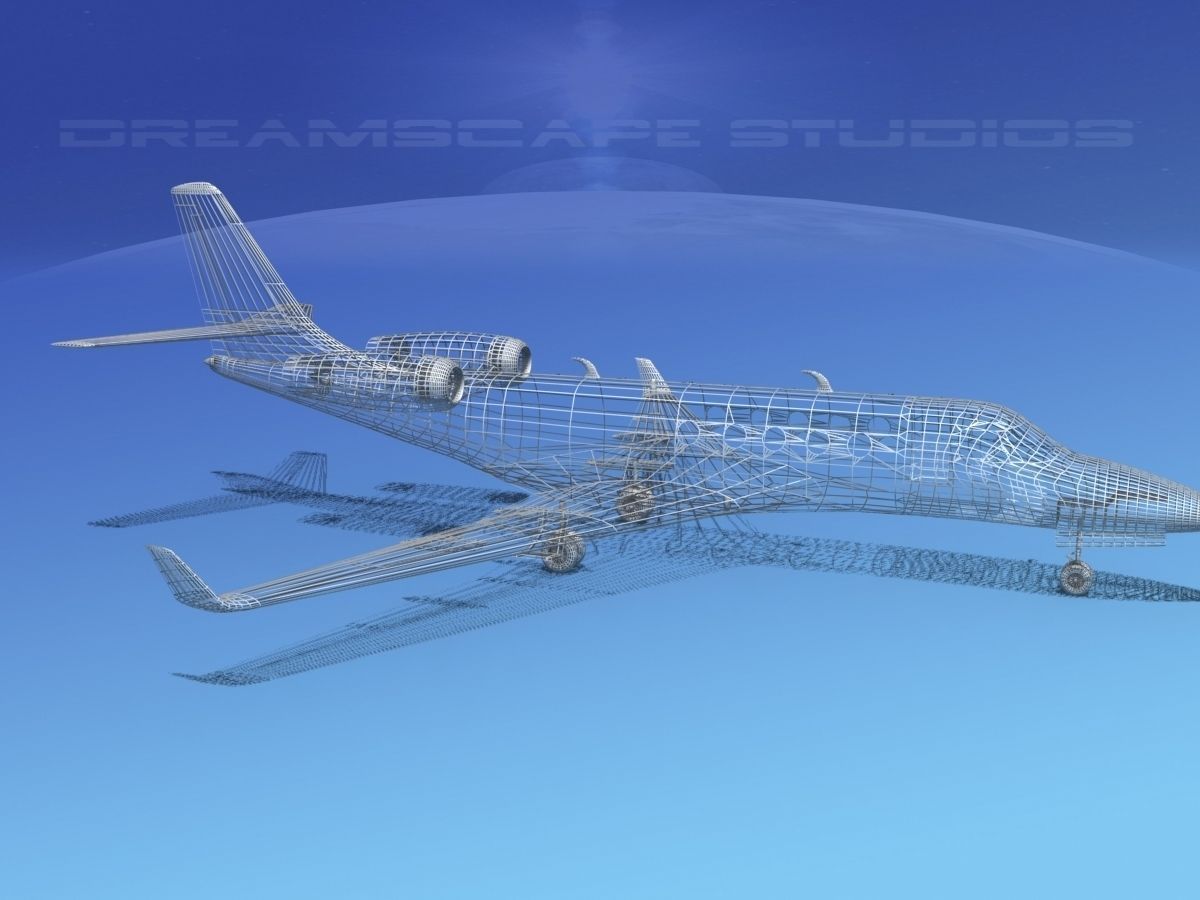 IAI Astra Jet V03 3D model_13