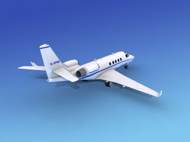 IAI Astra Jet V03 3D model_5