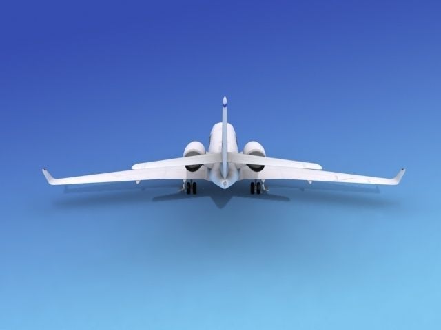 IAI Astra Jet V03 3D model_6