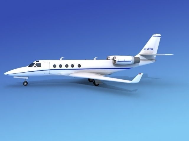 IAI Astra Jet V03 3D model_9