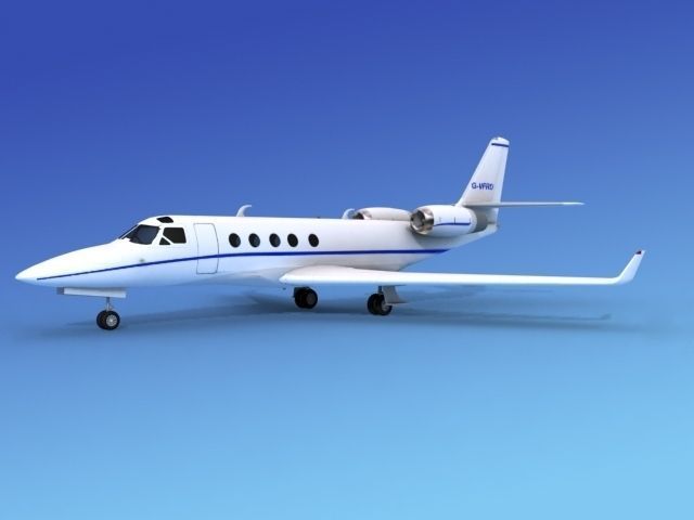 IAI Astra Jet V03 3D model_10