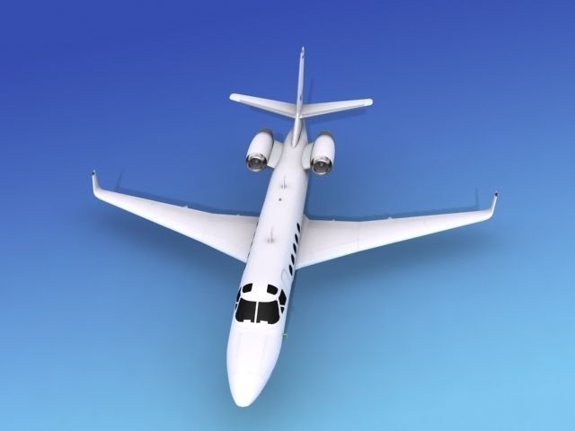 IAI Astra Jet V03 3D model_1
