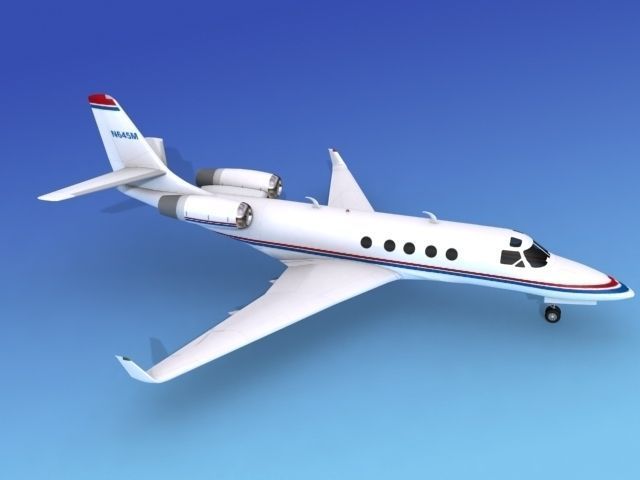 IAI Astra Jet V13 3D model_3