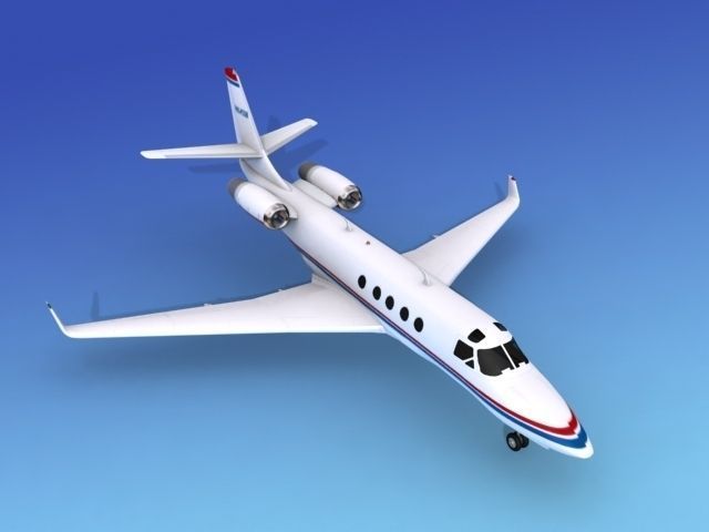 IAI Astra Jet V13 3D model_2