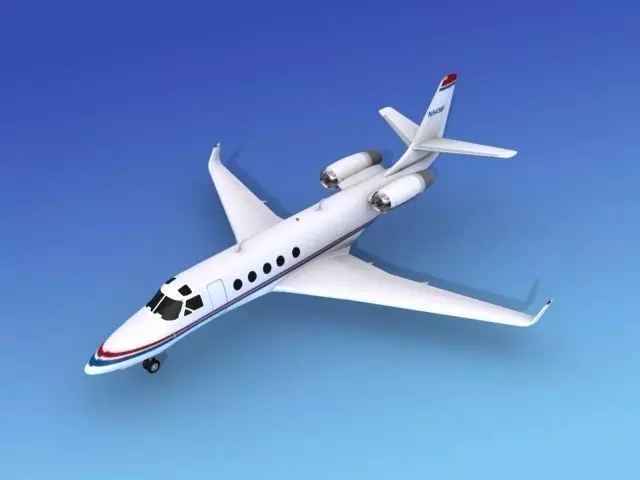 IAI Astra Jet V13 3D model_0
