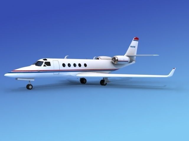 IAI Astra Jet V13 3D model_10