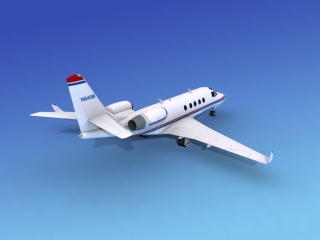 IAI Astra Jet V13 3D model_5