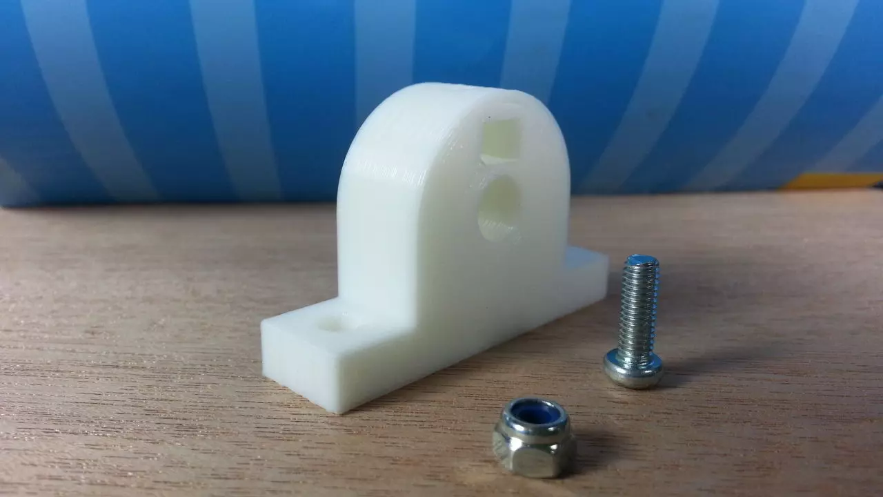 8mm Rod Support Free 3D print model_0