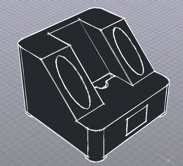 Iphone5 sounddock 3D print model_1