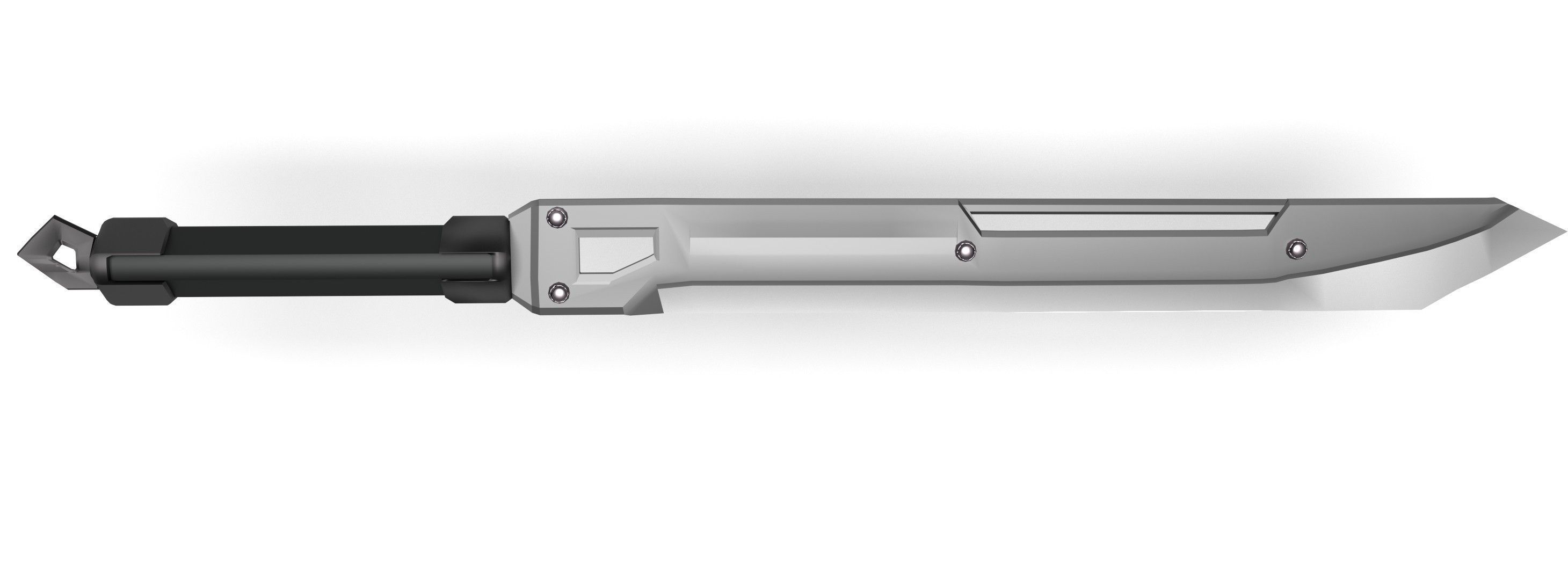 sword knife  3D model_4