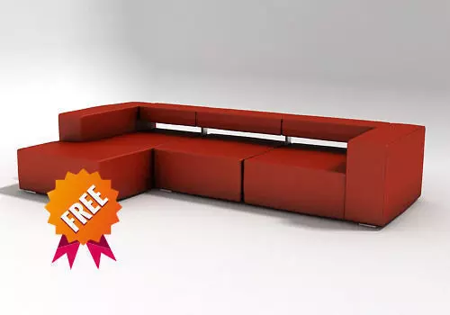 Sofa FSV300 Free 3D model