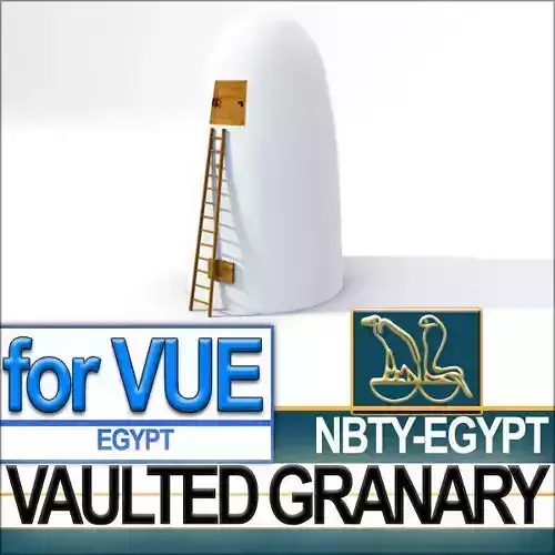 Ancient Egyptian Vaulted Granary 3D model