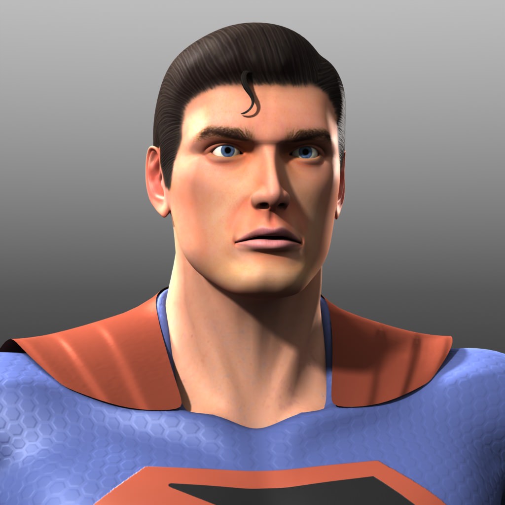 Kingdom Come Costume Low-poly 3D model_1