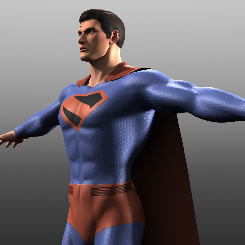 Kingdom Come Costume Low-poly 3D model_2